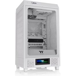 Thermaltake The Tower 200 Snow Mini Tower PC Mini-ITX Blanco con ventana lateral y panel de vidrio templado