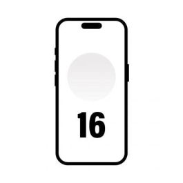 Apple MYE93QL/A iPhone 16 128GB 6.1" 5G Blanco. Pantalla Super Retina XDR, Cámara 48MP, Chip A18, IP68, iOS 18. Precio: 879.49999984. SKU: B1685HWYQ4