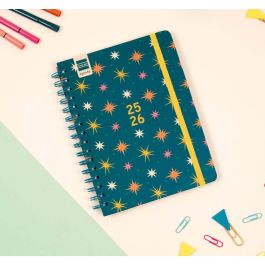 Finocam Agenda Cosmo Espiral Doble 4º Svh Stars 2025-2026, Diseños Variados, Cierre con Goma, Adhesivos Temáticos Precio: 8.99946575. SKU: B1JE73QKR3