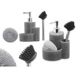 Dosificador de Resina y Cemento Kinvara con Cepillo y Estropajo 13.4x19x12 cm Gris (12 Unidades) Precio: 77.50000027. SKU: B1DZ92C8ZF