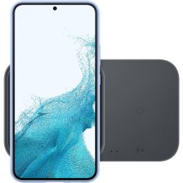 Samsung EP-P5400 Cargador Inalámbrico Duo 15W para Smartphone y Reloj Inteligente, Gris