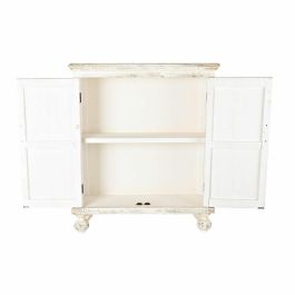 Aparador Indio DKD Home Decor Blanco Dorado 36.5 x 110 x 93.5 cm