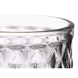 Copa Diamante Gris 220 ml - Vidrio - Vivalto - 8x15x8 cm (24 Unidades) Copa Diamante Gris 220 ml - Vidrio - Vivalto - 8x15x8 cm (24 Unidades)