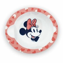 Thermobaby AAAHU72860 Set de Comida Infantil para Microondas: Plato Bowl y Cuchara, Diseño Minnie Mouse