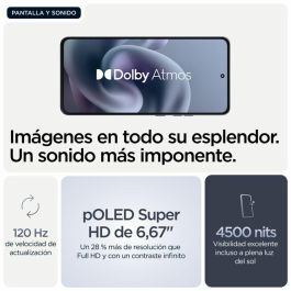 Motorola moto g86 power 5G Dual SIM Android 15, 8 GB RAM, 512 GB, Pantalla 6.67" P-OLED, Batería 6720 mAh, Azul