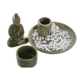 Soporte Incienso Oriental DKD Home Decor Mostaza Gris 13 x 10 x 13 cm (8 Unidades) Soporte Incienso Oriental DKD Home Decor Mostaza Gris 13 x 10 x 13 cm (8 Unidades)