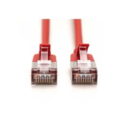 Digitus CAT 6A F/FTP Slim 1.00m rojo Cable de Red