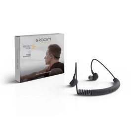 Groovy Auriculares Inalambricos Bluetooth Neckband con Microfono, Gris Oscuro Precio: 14.49999991. SKU: B19S6E5J7G