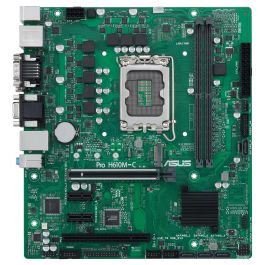 ASUS Placa Base H610M-C-CSM Socket LGA 1700 DDR5 con Salidas HDMI, DisplayPort, DVI y VGA - Micro ATX