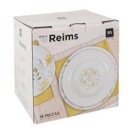 Vajilla Redonda Reims 18 Piezas - Inde (2 Unidades) Vajilla Redonda Reims 18 Piezas - Inde (2 Unidades)