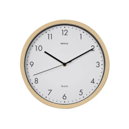 Maul Reloj Pared Cuarzo 30 cm Marco Madera Natural Clara Precio: 43.2212. SKU: B1BGQQ4ZNY