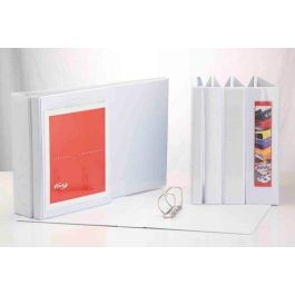 Carpeta Canguro Pardo Pvc A4 2 An.Mixtas 40Mm Blanco Precio: 3.88999996. SKU: B1FXCWA4NL