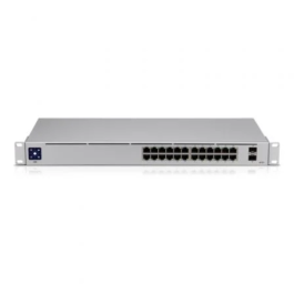 Ubiquiti Networks USW-24 Switch Gestionado L2 Gigabit Ethernet Plata 24 Puertos