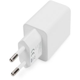 Digitus Cargador USB de 2 puertos USB-A, 15.5W, para Smartphone, Interior, Corriente Alterna, Blanco