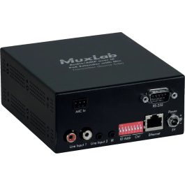 MUXLAB Transmisor de Audio Amplificado Sobre IP 100m