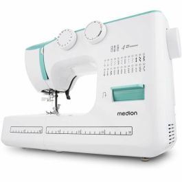 Medion MED4061275230901 Máquina de coser SM 60, 62W de potencia, 24 tipos de puntadas y puntadas dobles, 700 rpm, luz LED, color Turquesa Precio: 136.49999957. SKU: B1GN7QSYS9