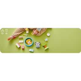 LEGO Duplo Mi Primer Perrito y Gatito con Sonidos - Juego de Construcción para Niños 1.5+ años, 22 Piezas