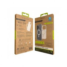 Muvit Funda Recycletek MagSafe para Apple iPhone 15W Carga Máxima Compatible con Carga Inalámbrica Qi Fabricada con Material 100% Reciclado y Reciclable