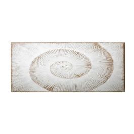 Cabecero de Cama DKD Home Decor 160 x 3,5 x 80 cm Dorado Blanco Madera MDF