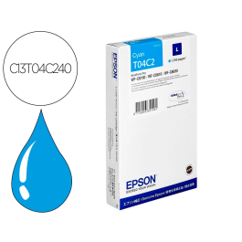 Epson T04C2 Cian Cartucho de Tinta Original 1700 Páginas Precio: 52.5000003. SKU: B152NXNSB5