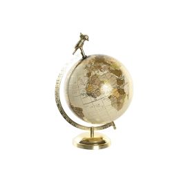 DKD Home Decor Globo Terráqueo Tropical Dorado con Loro, PVC y Aluminio, 20x20x34 cm Precio: 21.78999944. SKU: B1KGR9GGEP