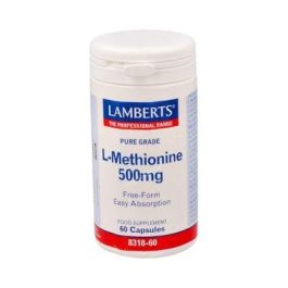 Lamberts L-Metionina 500 mg 60 Cápsulas. Aminoácido Esencial para Síntesis Proteínas, Colágeno. Apto Veganos. Precio: 24.4999997. SKU: B1EDRBAKL4
