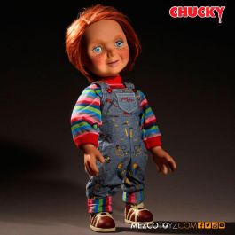 MEZCO TOYZ Muñeco Diabólico Chucky - Figura articulada parlante 38cm con ropa de tela Precio: 109.89999966. SKU: B126E2JZT8