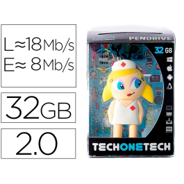 Memoria Usb 32Gb Tech-One-Tech Enfermera Kitty 2.0 (Incluye Canon Lpi De 0.24 ) Precio: 9.5000004. SKU: B15NJZ2ZT8