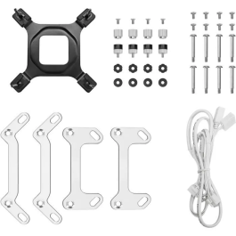 Deepcool MYSTIQUE 240 WH ARGB Refrigeración Líquida 12 cm RGB Kit Completo Procesador