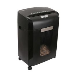 Olympia CC 415.4 Aktenvernichter - Trituradora de Papel de Corte Cruzado, 15 Hojas, Nivel de Seguridad P-4, 4x35 mm, 16 L, Negro