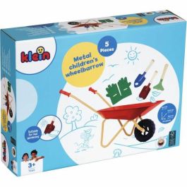 Klein 7669 Carretilla Metálica de Juguete Infantil para Niños +3 Años con 3 herramientas y guantes Precio: 49.50000011. SKU: B1G5WNP45P