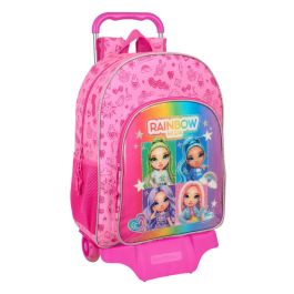 Mochila Escolar con Ruedas Rainbow High Shine Multicolor 33 x 42 x 14 cm Precio: 63.99000058. SKU: B1389PR6T3