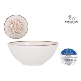 Santa Clara Bol para Cereales Gaia Monaco Brillo, Diámetro 16 cm (24 Unidades)