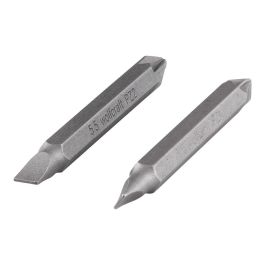 Wolfcraft 2408000 Juego de 2 puntas dobles ranura/estrella, Pz 1 y Pz 2, 60mm, acero S2 Precio: 4.68999993. SKU: S7917535