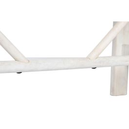 DKD Home Decor Mesa Comedor Moderno Blanco 213.4 x 96.5 x 76.2 cm Mango