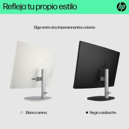 HP Ordenador All In One 24-cr0110Ns AMD Ryzen 5 7520U 16GB LPDDR5 1TB SSD 23.8" FHD IPS Antirreflectante Todo en Uno