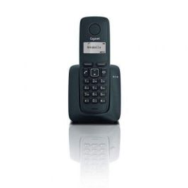 Gigaset A116 Teléfono Fijo Inalámbrico con Tecnología DECT, Alcance hasta 300m, Autonomía 12h Conversación, Negro Gigaset A116 Teléfono Fijo Inalámbrico con Tecnología DECT, Alcance hasta 300m, Autonomía 12h Conversación, Negro