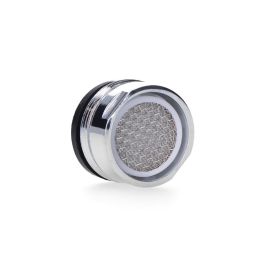 Edm Atomizador - economizador de caudal para grifo, cromado, acero inox., macho 24/100 edm