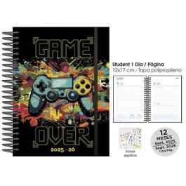 Agenda Escolar (2025-26) Senfort Student Decorada Espiral Tapa Pp Con Goma 120X170 D/P Game Over Precio: 8.79000023. SKU: B19D65FE3E