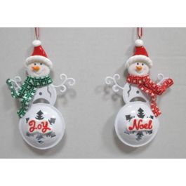 DKD Home Decor Adorno Colgante Navidad Tradicional Metal Verde, Rojo, Blanco 2.4x13x9 cm 12 Unidades (Surtido Aleatorio) Precio: 23.9943. SKU: B14DVMWLY9