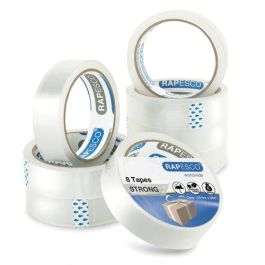 Cinta Adhesiva Rapesco Transparente Rollo 66X25 (Set de 8) Precio: 7.95000008. SKU: B1J57VGHNX