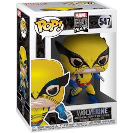 FUNKO Figura POP Marvel 80th First Appearance Wolverine, figura de vinilo de 9cm en caja regalo con ventana