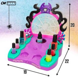 Estudio de uñas monster high glam ghoulish con accesorios Estudio de uñas monster high glam ghoulish con accesorios