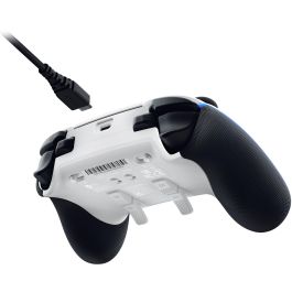 Razer Wolverine V2 Pro Gamepad para PC y PlayStation 5 Inalámbrico y Alámbrico Color Blanco