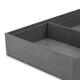 Herrajes Alk H49 Bandeja Universal Belapost para Cajón 194x432mm Terciopelo Antracita