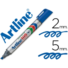 Artline 109 Rotulador Permanente Marcador Punta Biselada Color Azul Trazo 2-5 mm Precio: 12.50000059. SKU: B1C6AKGDNC
