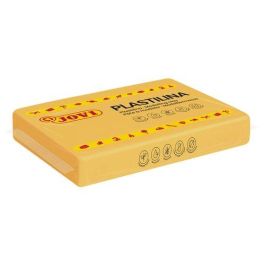 Jovi Plastilina vegetal moldeable, amarillo oscuro, 350g, no mancha, no ensucia, fácil desmolde, para niños +3 años Precio: 2.78999985. SKU: B155525BCN