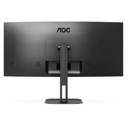 AOC CU34V5C/BK Monitor Curvo Ultrawide 34" WQHD VA 100Hz Profesional USB-C