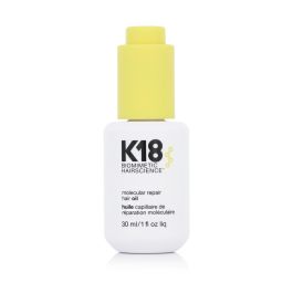 K18 MOLECULAR Aceite de Reparación 30 ml - Tratamiento Antiencrespamiento y Definición de Rizos Afro, Repara Daños y Aporta Brillo