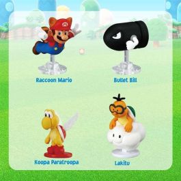 Juego balanceo super mario sky stage, incluye 3 figuras 12,80 x 10,50 cm